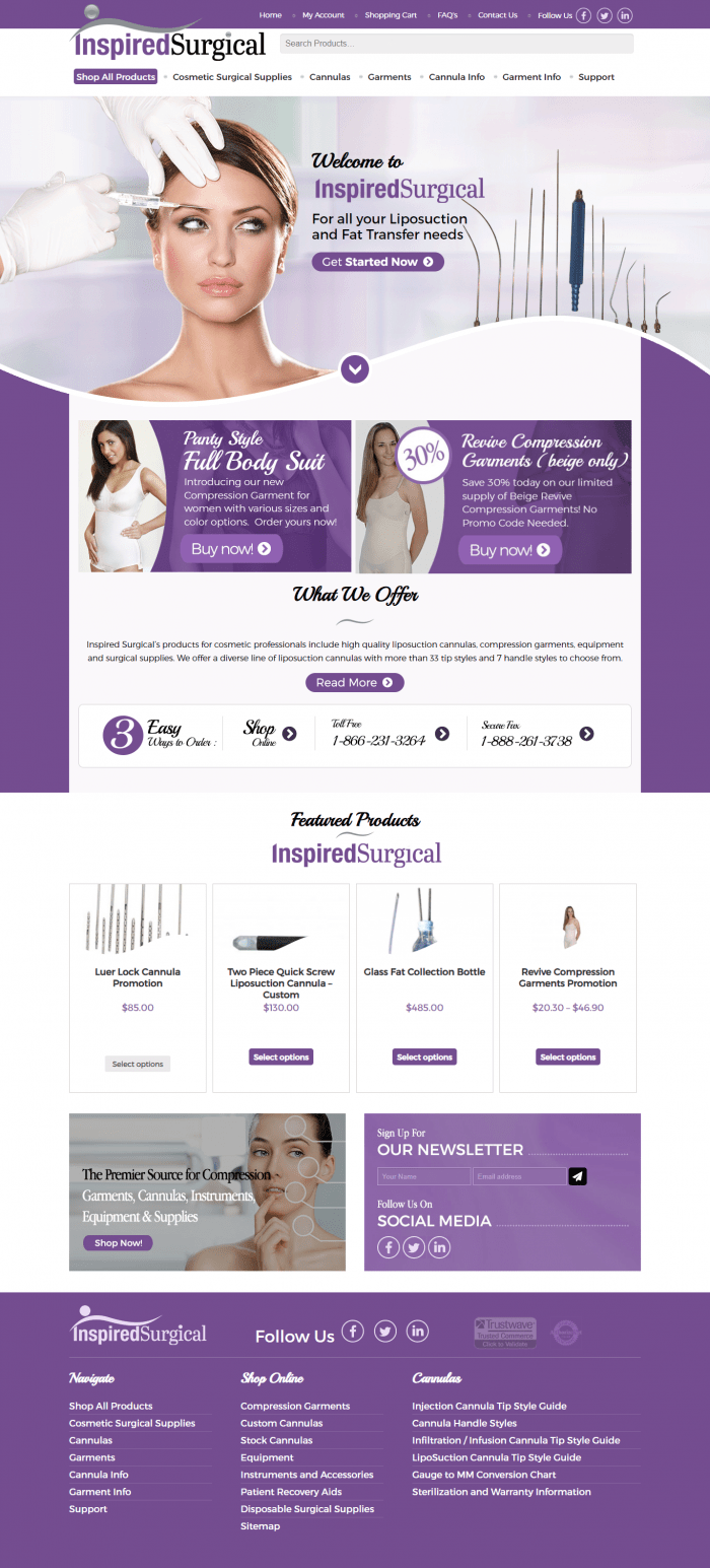 Inspire Surgical Supplies Jonathan Joseph Limoanco Personal Portfolio
